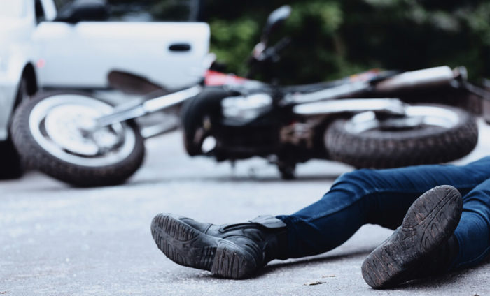 motorbike accident